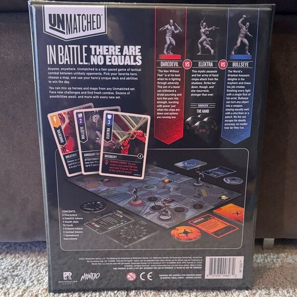 Unmatched Marvel Hell’s Kichen Board Game NEW - Picture 3 of 13